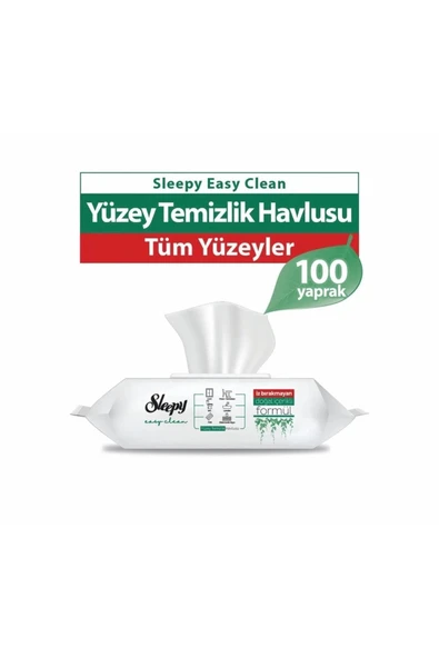 Sleepy Yüzey Temizleme Havlusu 100’lü ürün görseli