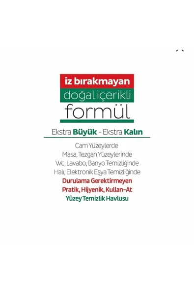 Sleepy Yüzey Temizleme Havlusu 100’lü - Resim 5