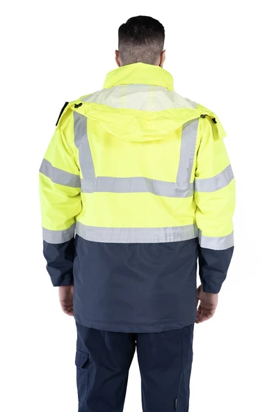 5’İ Bir Arada Hi-Vis Kaban - 6