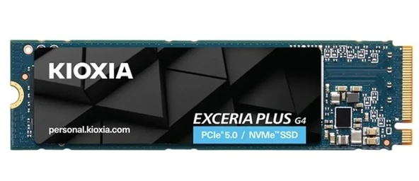KIOXIA Exceria Plus G4 NVMe, GEN5 1 TB R:10000 MB/s W:7900 MB/s - 1