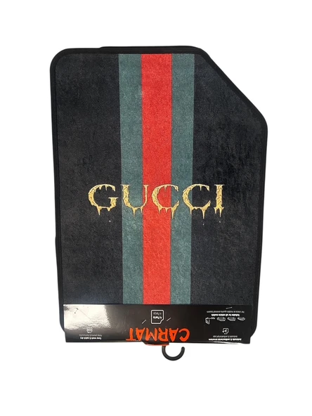 Universal GUCCİİ Dekor Paspas Kaydırmaz Taban Yıkanablir - 1