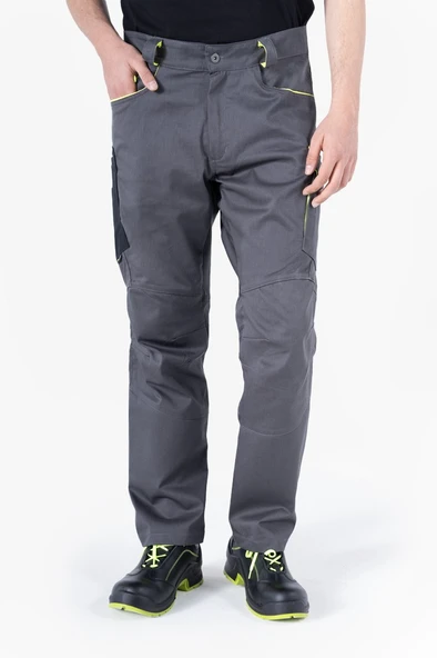 F 2144 Kordura Takviyeli Likralı Pantolon - Resim 4