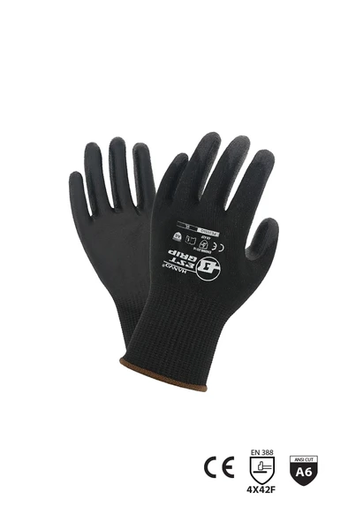 Hanvo Kesilmeye Dirençli PU Kaplama Eldiven - 4