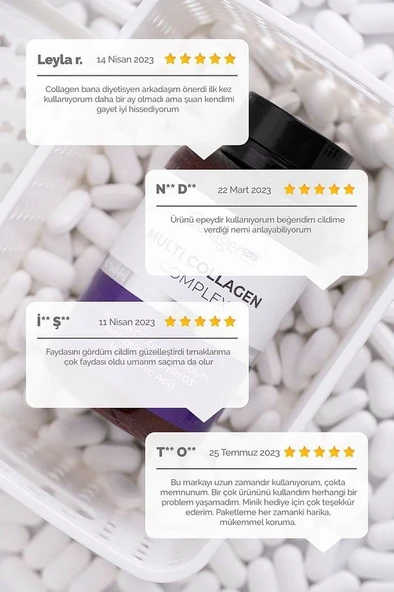 Collagen Forte Platinum Multi Kolajen Komplex, Probiyotik & Multivitamin 1500 mg x 90 Tablet - 5