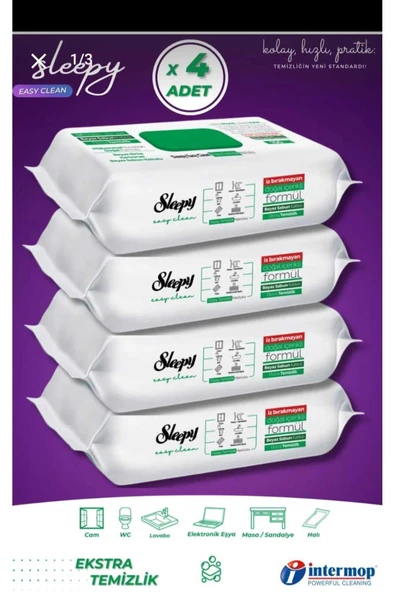 Sleepy easy clean yüzey temizlik havlusu 400 yaprak - Resim 2