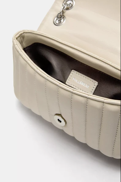 Pull & Bear Zincir Çapraz Askılı Çanta - Resim 5