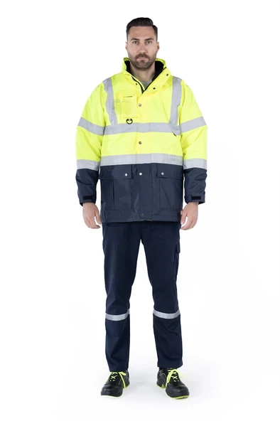 5’İ Bir Arada Hi-Vis Kaban - 5
