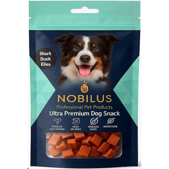 Nobilus Köpek Ödül Maması Ördekli Küpler 80 Gr ürün görseli 1