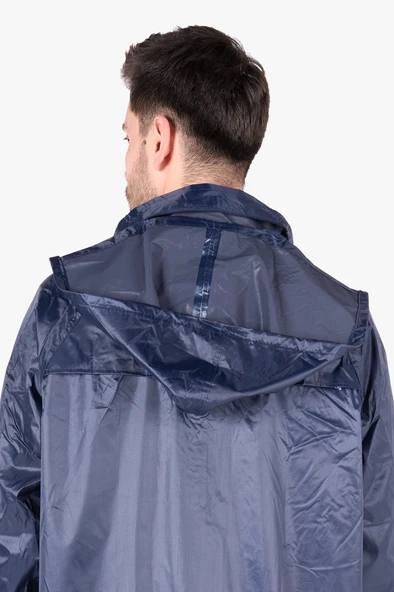 İmperteks Yağmurluk Pardesü Lacivert - Resim 3