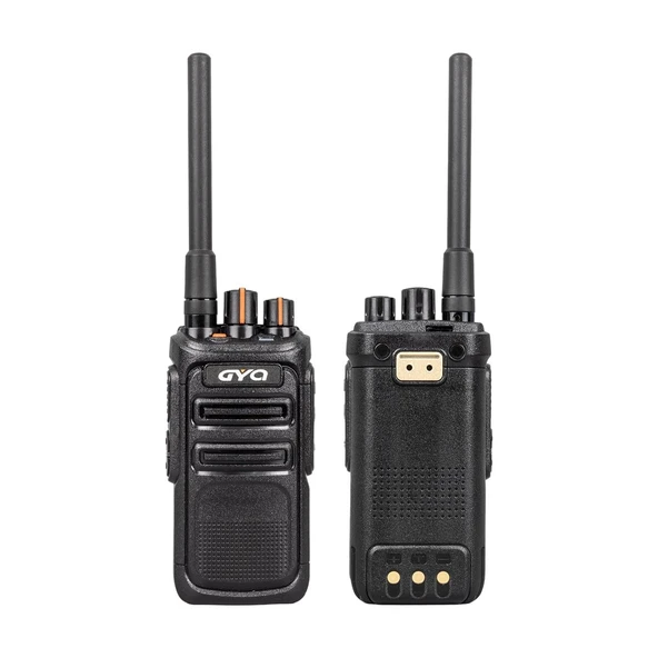 GYQ Q990 8 Ana Kanal Toplam 16 Kanal Siyah PMR El Telsizi Tekli 15Km Menzil Tekli - Resim 3