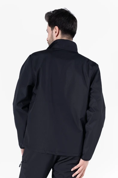 Dik Yaka Cepli Softshell Mont - 3