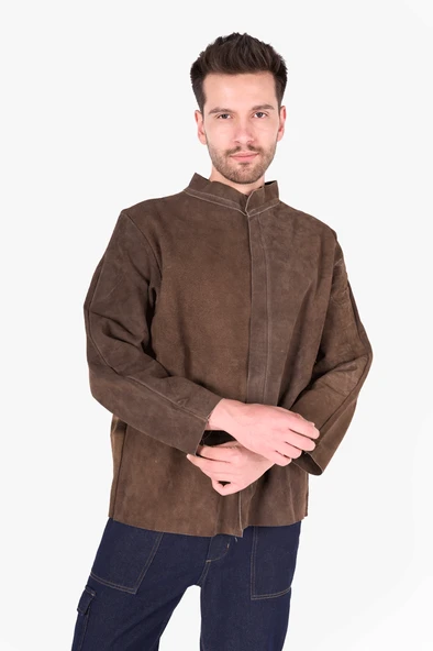 Kaynakçı Deri Ceket