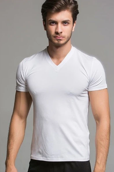 Thermoform V Yaka Kısa Kol Tişört