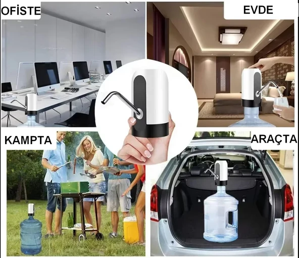 Şarjlı Damacana Su Pompası - Resim 5