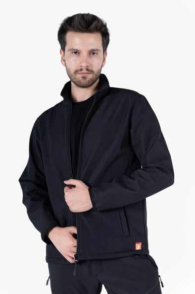 Dik Yaka Cepli Softshell Mont - 2