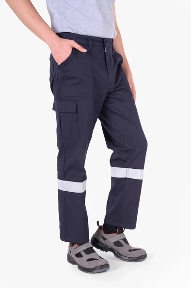 Reflektörlü Harman İş Pantolonu - 2