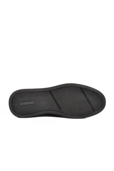 Ayakmod Siyah Hakiki Deri Büyük Numara Erkek Casual Ayakkabı 2516 M - Resim 5