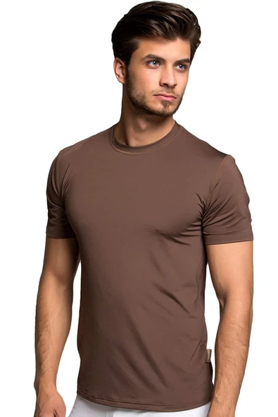 Thermoform Sıfır Yaka Kısa Kol Tişört - 4