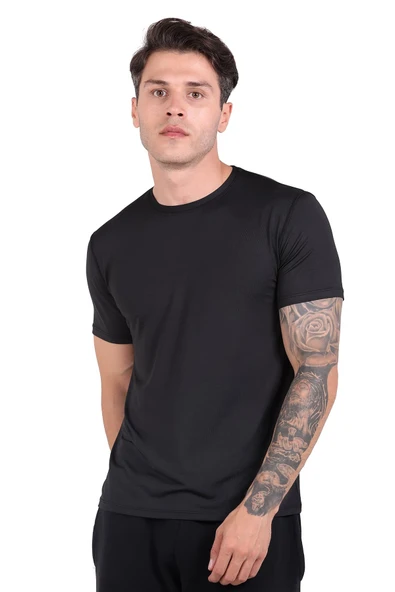 Thermoform Sıfır Yaka Kısa Kol Tişört - 3