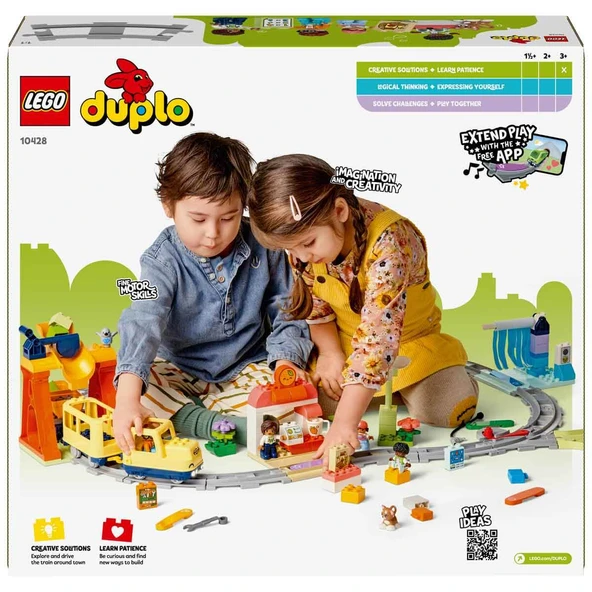 Lego 10428 DUPLO Kasabası Büyük İnteraktif Mahalle Treni - 2