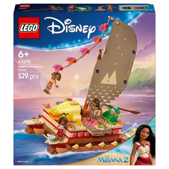 Lego 43270 Disney Moana'nın Macera Kanosu - Resim 4