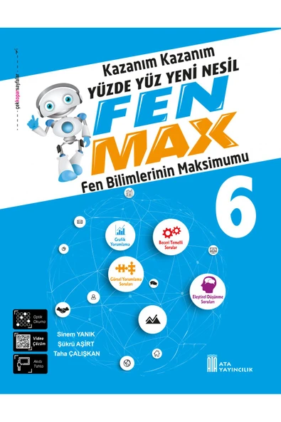 6. Sınıf Fen Max Soru Bankası ürün görseli 1