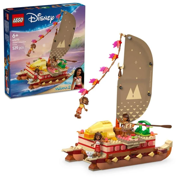 Lego 43270 Disney Moana'nın Macera Kanosu ürün görseli 1