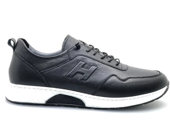 Özçatal 573 Hakiki Deri 45-46-47 Numara Özel Üretim Erkek Casual Ayakkabı - Resim 4