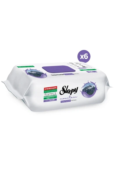 Sleepy Mountain Yüzey Temizlik Havlusu Dağ Esintisi 6x100 (600 Yaprak) - Resim 2