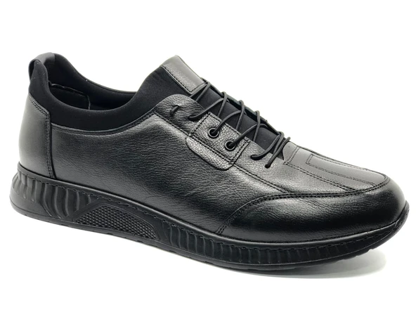 Özçatal 603 Hakiki Deri 45-46-47 Numara Özel Üretim Erkek Casual Ayakkabı - Resim 16