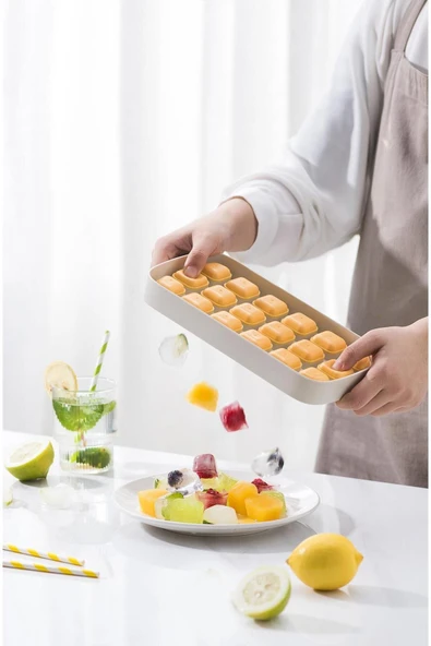 Pinmoo Easy&Tidy Pratik Buzluk- Sarı - 7