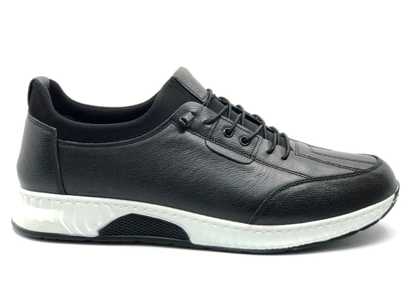 Özçatal 603 Hakiki Deri 45-46-47 Numara Özel Üretim Erkek Casual Ayakkabı - Resim 7