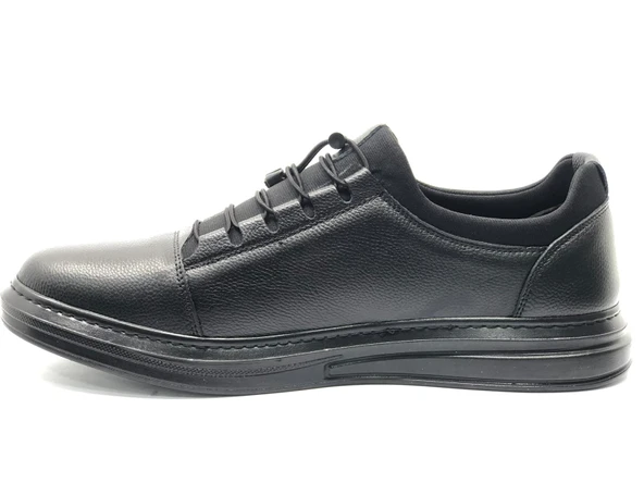 Özçatal 584 Hakiki Deri 45-46-47 Numara Özel Üretim Erkek Casual Ayakkabı - Resim 4