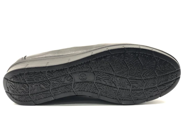 Berfilla Dr.Tavsiyeli İçi %100 Deri Anne Kadın Babet Ayakkabı - Resim 15