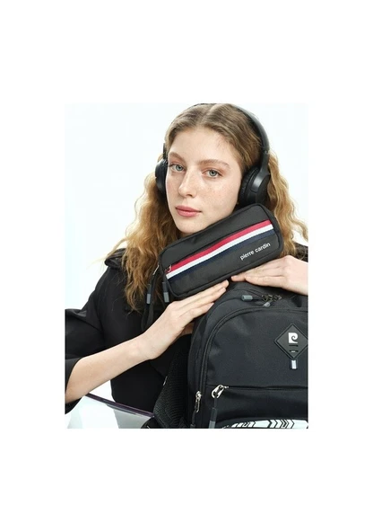 Pierre Cardin Siyah Unisex Sırt Çantası 07PCT18001-L - 2
