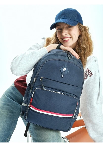Pierre Cardin Lacivert Unisex Sırt Çantası 07PCT18001-L