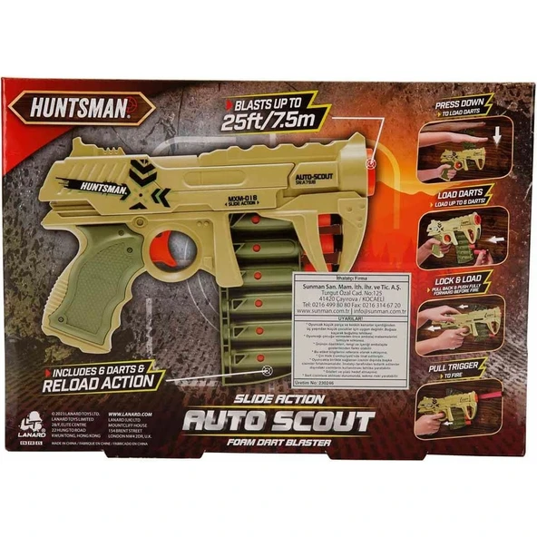 Huntsman Auto Scout Sünger Atan Silah 6 Mermili  91901 - Resim 4