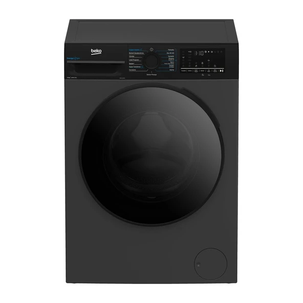 Beko Cmx 11140 A 11 kg 1400 Devir A Enerji Antrasit Çamaşır Makinesi - 1