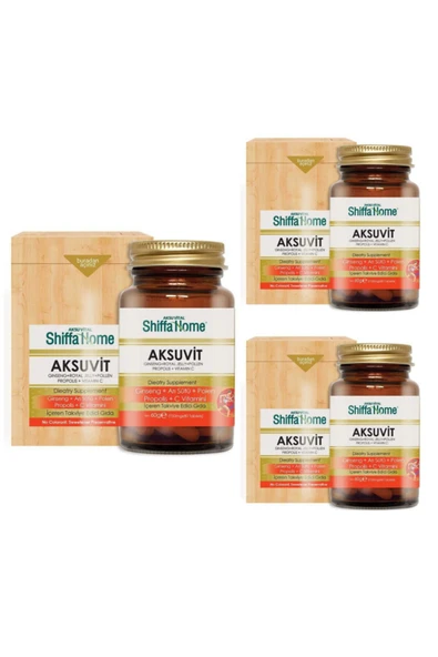 Aksuvit 80 Tablet (3 Adet) ürün görseli 1