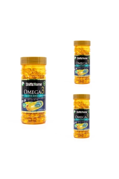 Omega-3 Softgel 150 Softgel 500 mg (3 Adet) ürün görseli 1