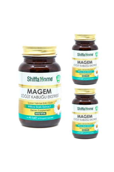 Magem Söğüt Kabuğu Ekstresi 60 Kapsül (3 Adet) ürün görseli 1