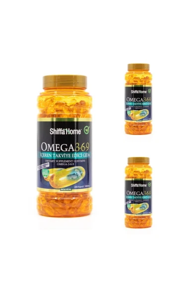 Omega 3-6-9 200x1000 Softjel (3 Adet) - 1