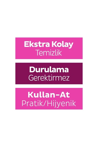 Sleepy Easy Clean Lilyum Buketi Mopa Uyumlu Yer Temizlik Havlusu 6X20 (120 Yaprak) - Resim 5