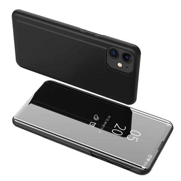 Apple iPhone 12 / iPhone 12 Pro Uyumlu Aynalı Kapaklı Lüx Kılıf ürün görseli 1