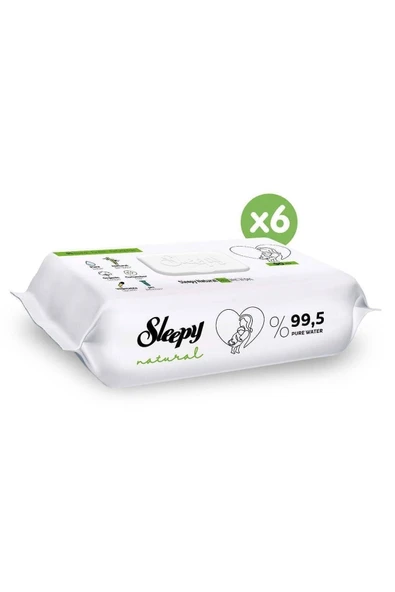 Sleepy Natural Islak Bebek Havlusu 6x90 (540 Yaprak) - Resim 2