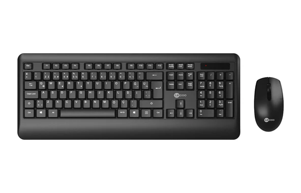 Lecoo KW202 Kablosuz Türkçe Q Klavye & Mouse Set - 1