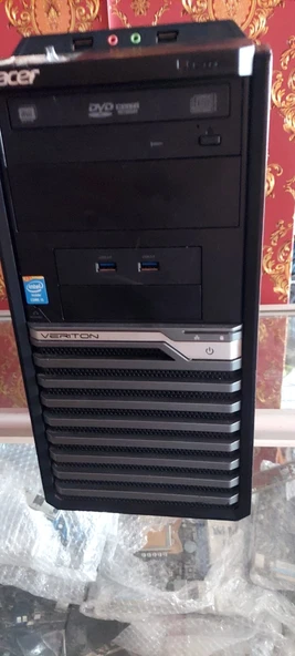 ACER VERITON i3-4160 8GB DDR3 RAM 128 GB SSD W10H Masaüstü Bilgisayar 2.EL KULLANILMIŞ 6 AY GARANTİLİ ürün görseli 1