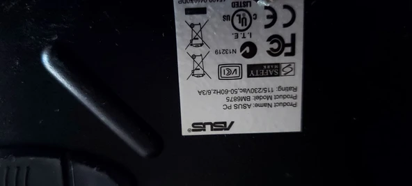 ASUS i3-3220 8GB DDR3 RAM 128 GB SSD W10H Masaüstü Bilgisayar 2.EL KULLANILMIŞ - Resim 2