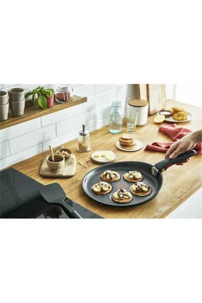 Titanyum Ingenio Mix 1x Indüksiyon Tabanlı Multi Krep Tava - 27 Cm - Resim 5