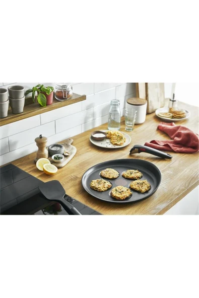 Titanyum Ingenio Mix 1x Indüksiyon Tabanlı Multi Krep Tava - 27 Cm - Resim 6